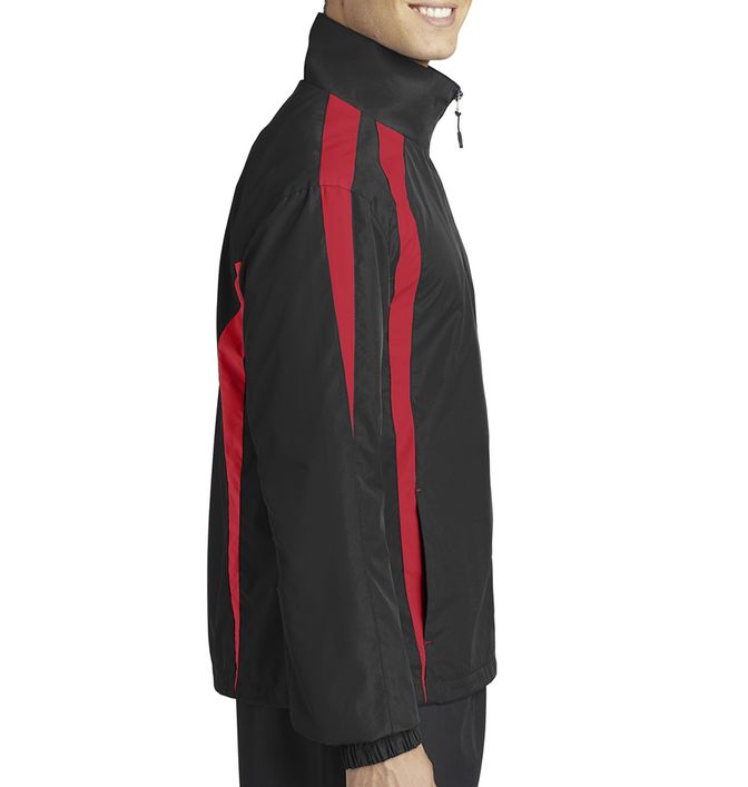 Sport-Tek Men's Colorblock Raglan Jacket. JST60.