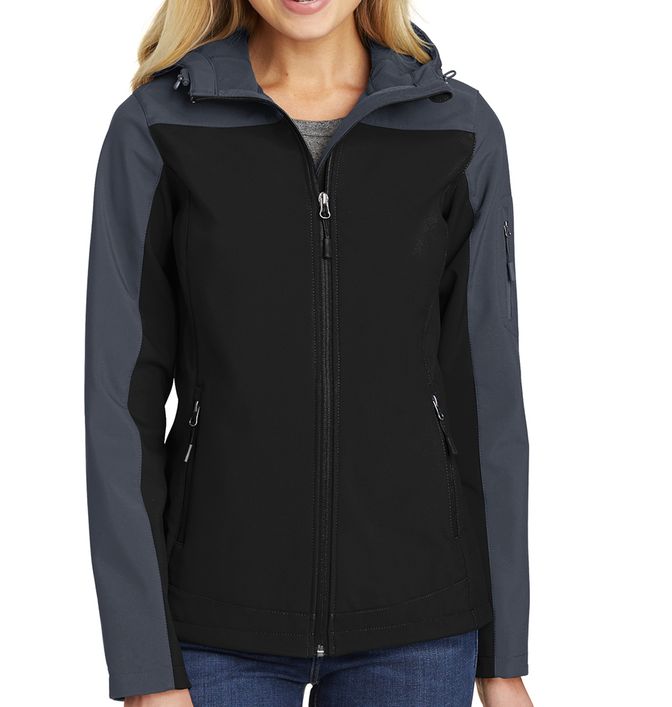 Port Authority Women's Hooded Core Soft Shell Jacket