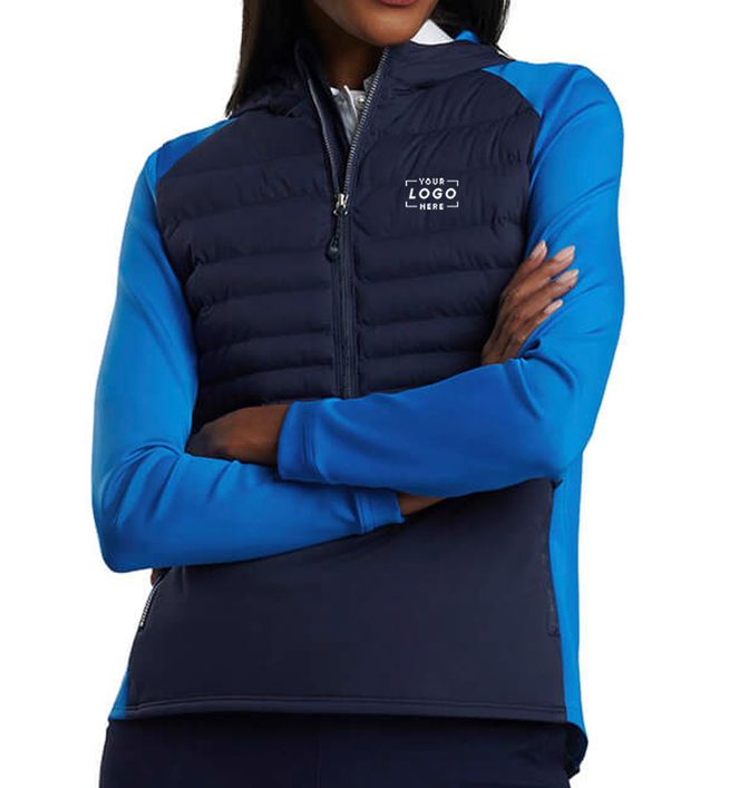 Peter Millar Women's Hooded Merge Half-Zip