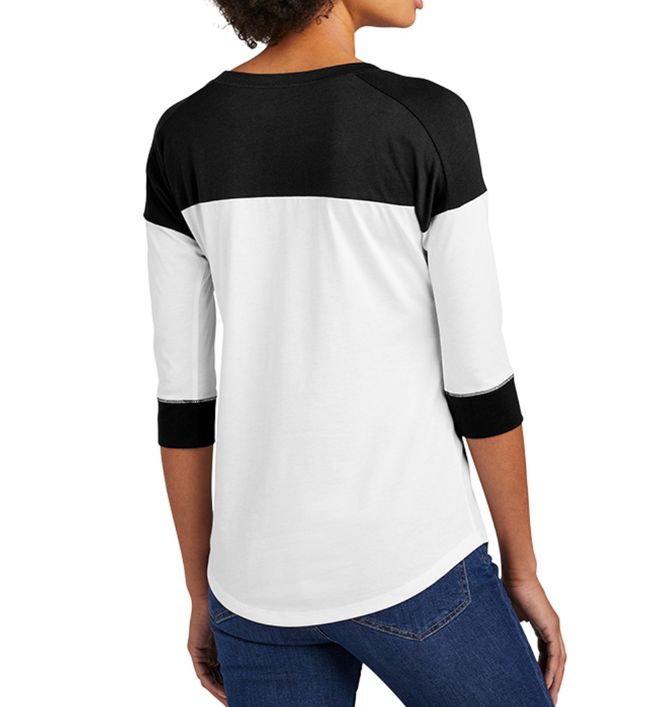 New Era - Women's Heritage Blend 3/4-Sleeve Baseball Raglan Tee