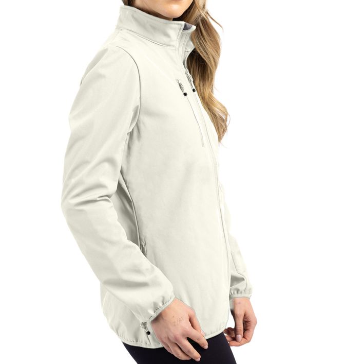 Clique by Cutter & Buck Trail Stretch Softshell Full-Zip Women's Jacket - sd