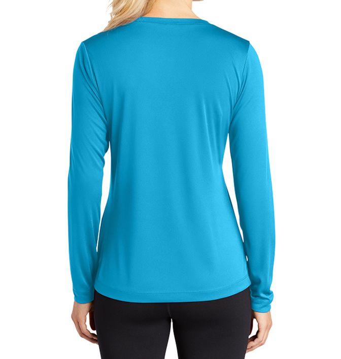 JDEFEG Long Sleeve Compression Shirt Women Knit Fitted Neck T-Shirt V Womens  Summer Solid Short Slim Tops Sleeve Color Women's T-Shirts Long Neck  Polyester Blue M 