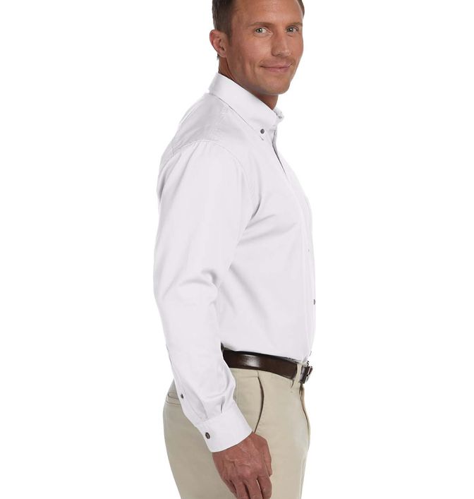 Harriton Men's Button Down Twill Shirt - sd