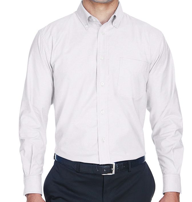 Harriton Oxford Shirt with Pocket