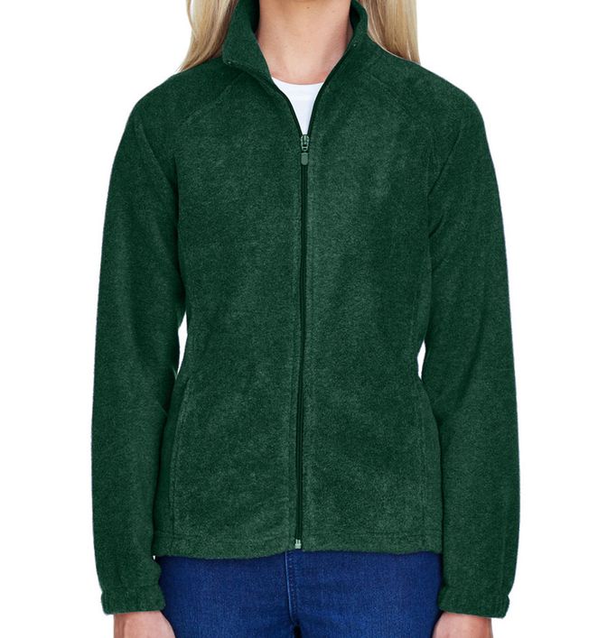 Harriton Women's Fleece Zip Up Jacket