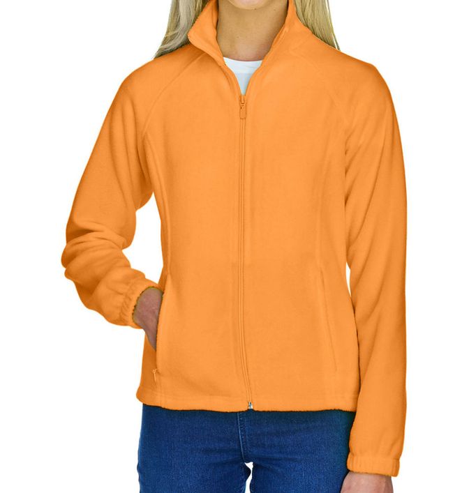 Harriton Women's Fleece Zip Up Jacket
