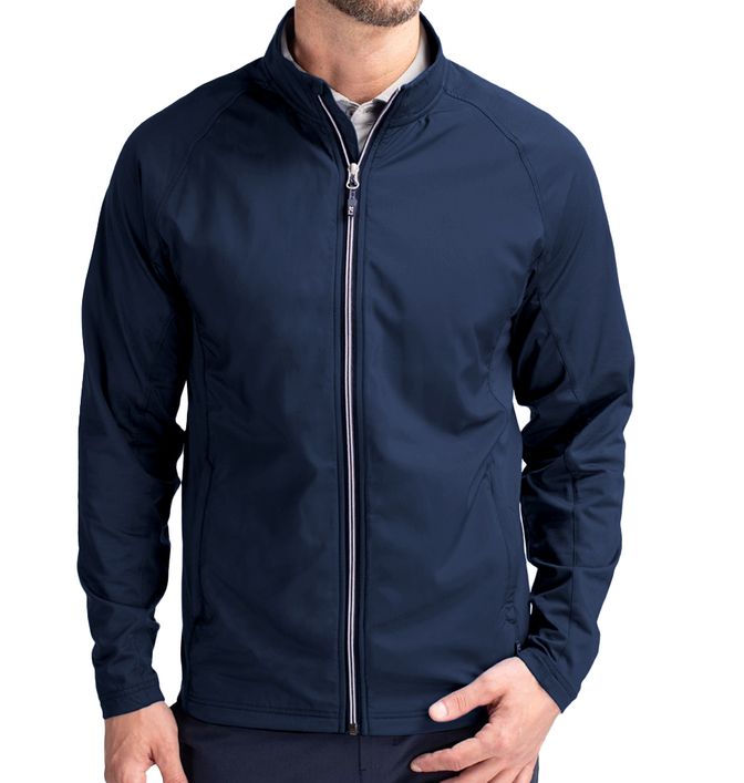 Cutter & Buck Adapt Eco Knit Hybrid Full-Zip Jacket