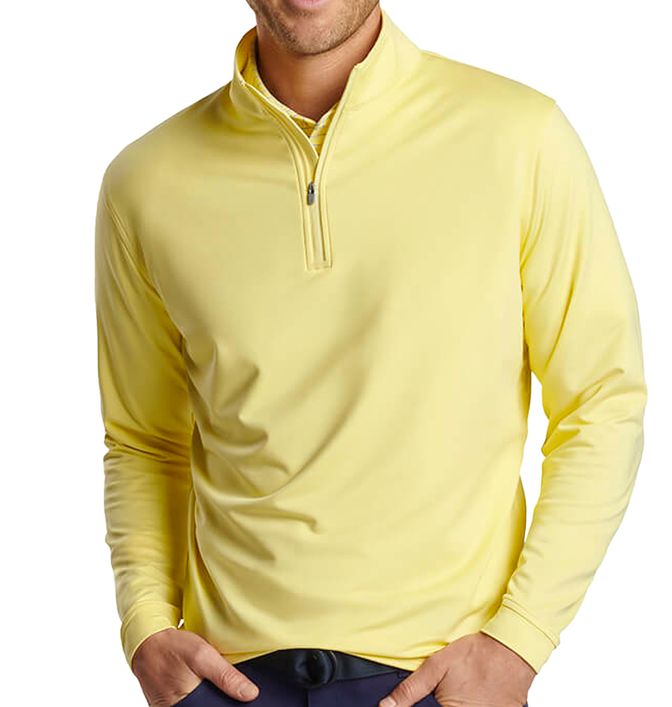 Peter Millar Perth Performance Melange Quarter-Zip