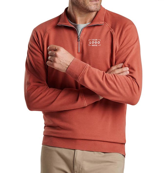 Peter Millar Men's Lava Wash Quarter-Zip