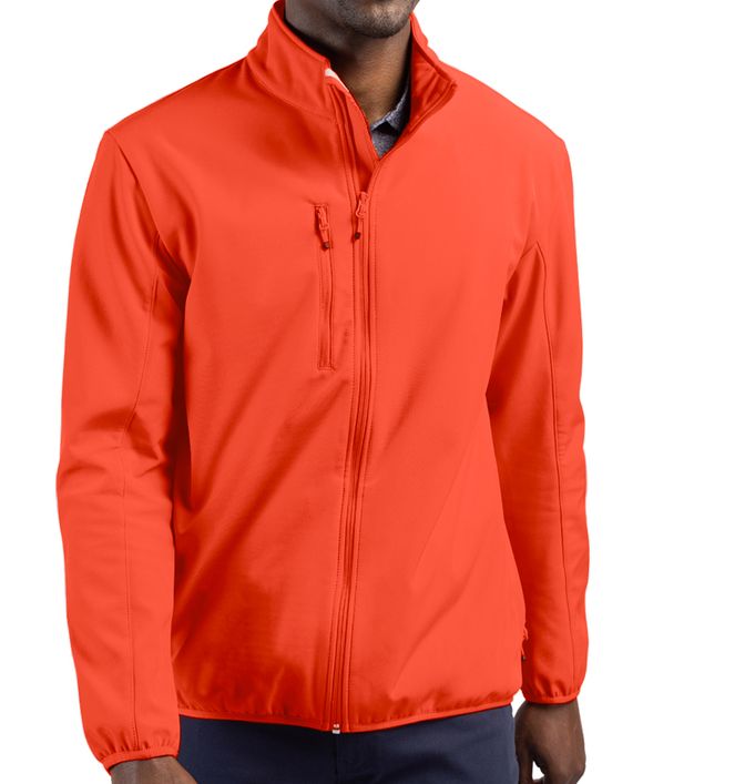 Clique by Cutter & Buck Trail Stretch Softshell Full-Zip Jacket
