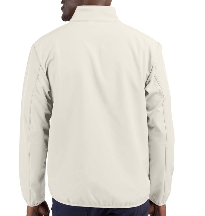 Clique by Cutter & Buck Trail Stretch Softshell Full-Zip Jacket - bk