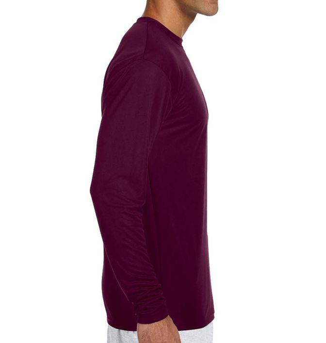 Graphic Long-Sleeved Knit Polo Shirt - Ready-to-Wear 1AAT4N