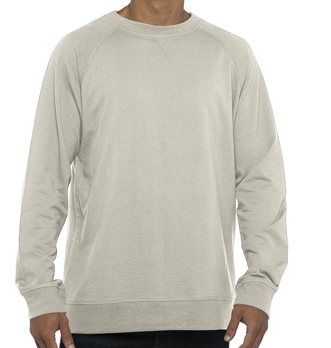 Next Level Apparel Unisex Laguna French Terry Raglan Sweatshirt