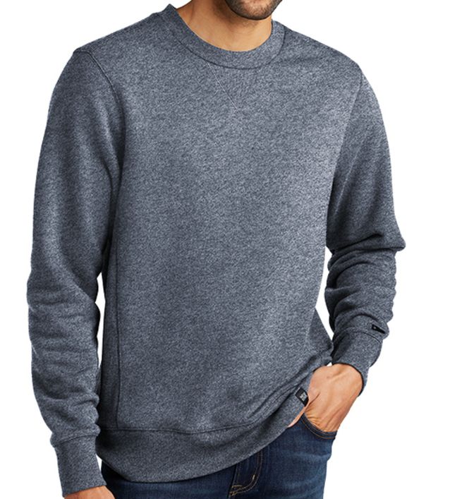Custom New Era French Terry Crewneck Sweatshirt