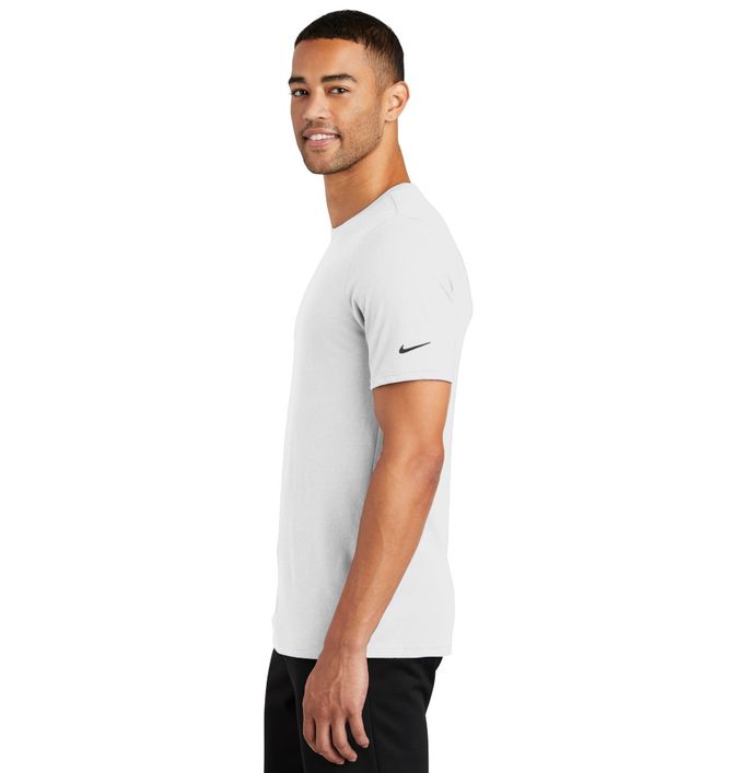 Nike Dri-Fit Cotton/Poly Tee. NKBQ5231 (White) XL
