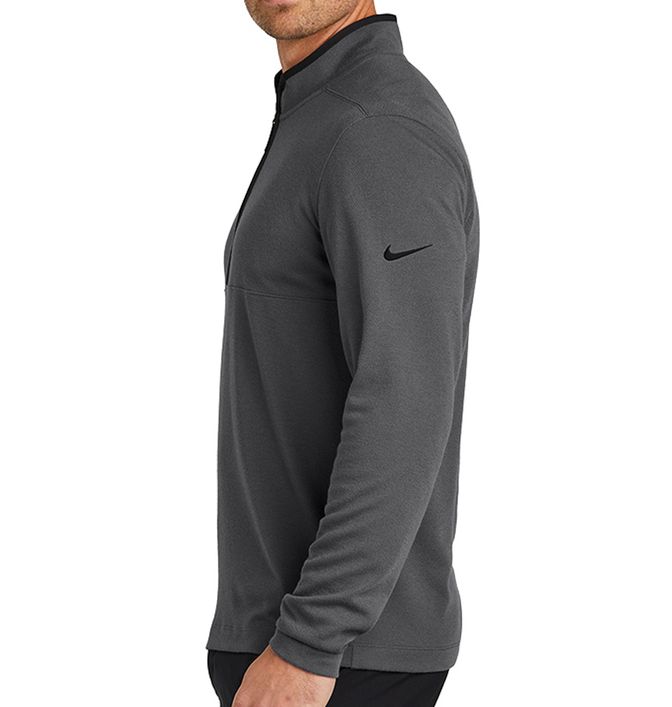 Nike Textured Half-Zip Cover-Up - sd