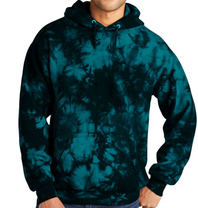 Port & Company Crystal Tie-Dye Pullover Hoodie PC144 