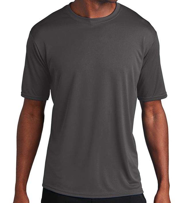 Tek Gear Dry Tek Mens Black Activewear Shirt Size Medium Polyester Blend