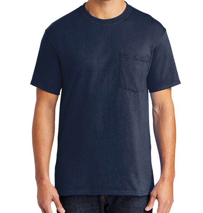 Port & Company Tall Core Blend Pocket Tees