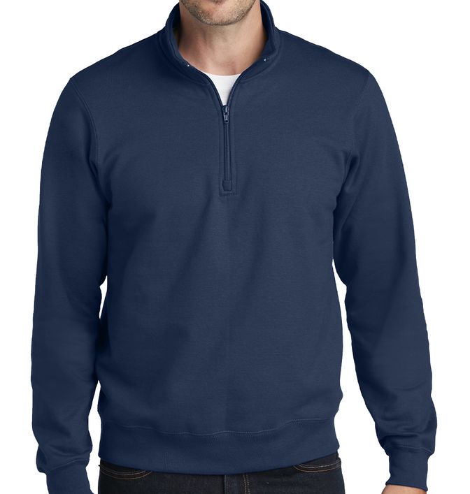 Port & Company Fan Favorite Fleece Quarter-Zip Pullover