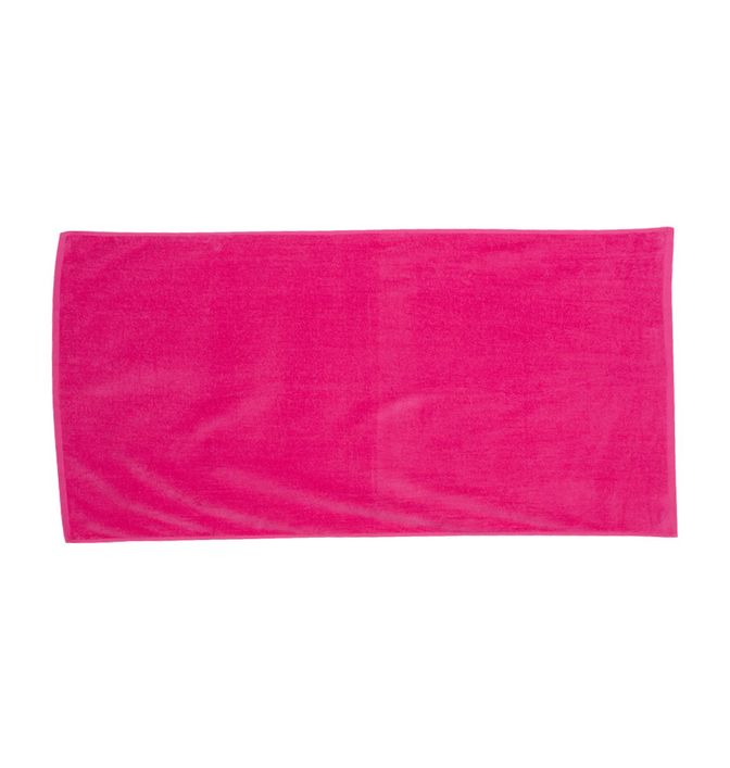 Q-Tees Velour Beach Towel