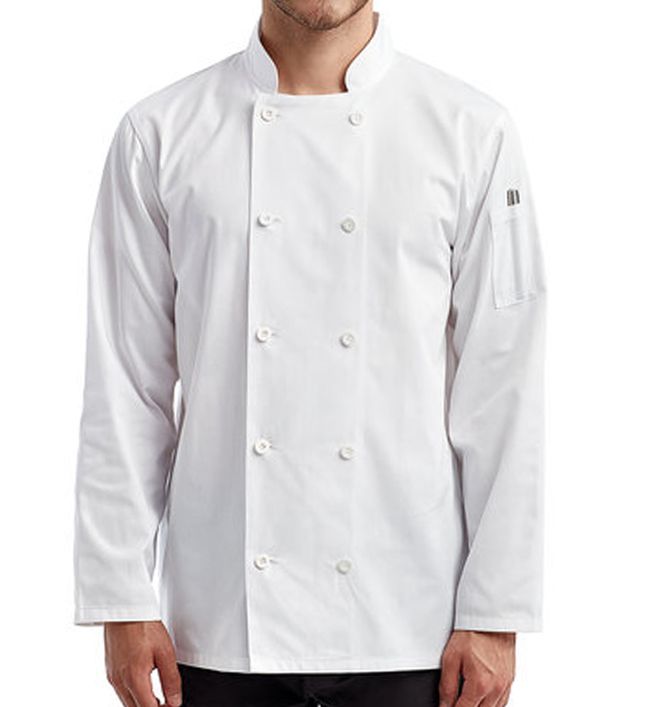 Artisan Collection by Reprime Long-Sleeve Recycled Chef's Coat