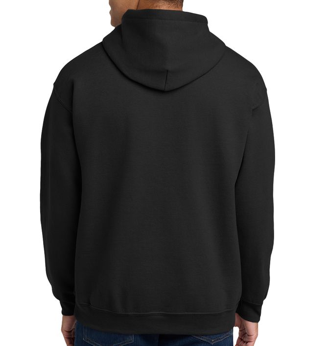 RushOrderTees RT185 (BLK) - Back view