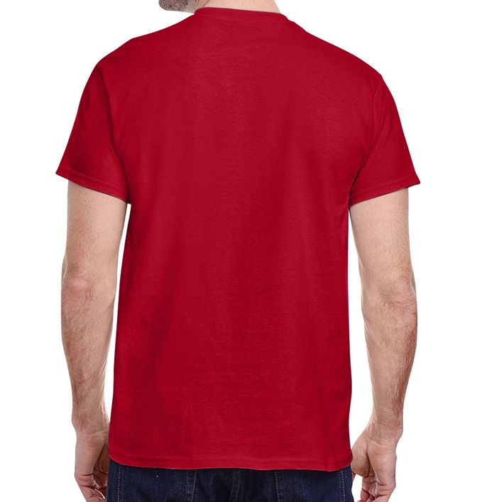 RushOrderTees RT2000 (RED) - Back view