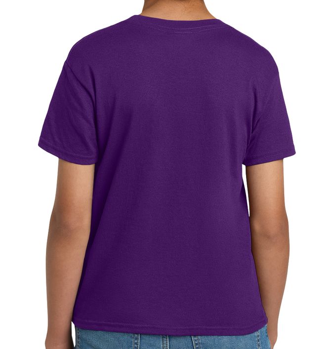 RushOrderTees RT640B (PURP) - Back view