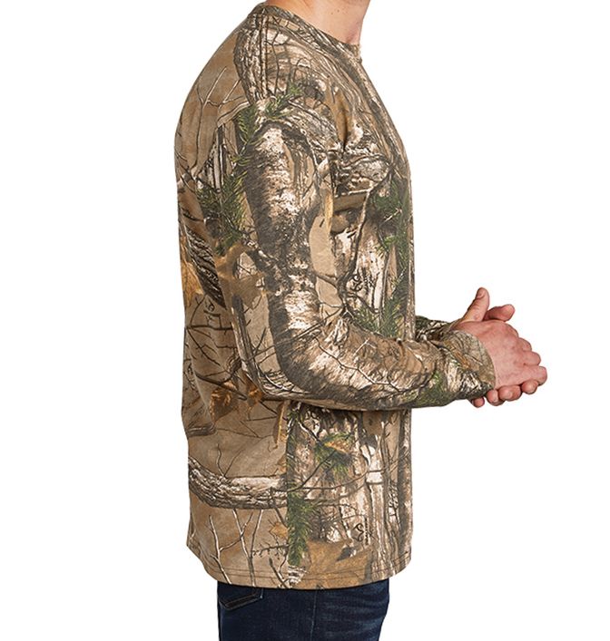 Russell Outdoors Realtree Long Sleeve Explorer Pocket T-Shirt