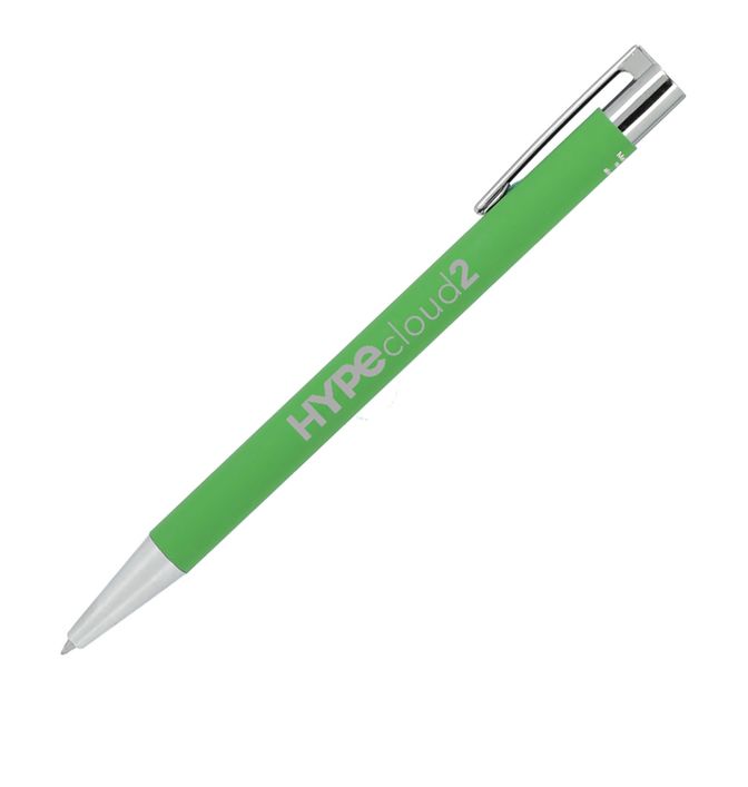 Maxi Recycled Aluminum Soft Touch Gel Pen