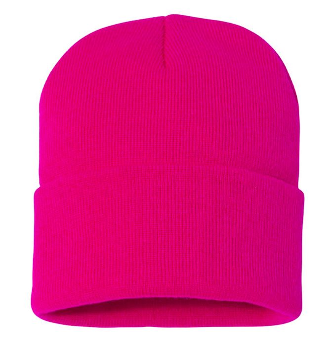 Sportsman - 12" Solid Cuffed Beanie