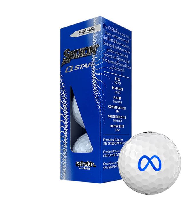 Srixon Q-Star Golf Ball Sleeve (Set of 3) 