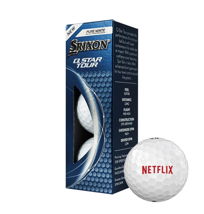 Srixon Q-Star Tour Golf Ball Sleeve (Set of 3) 