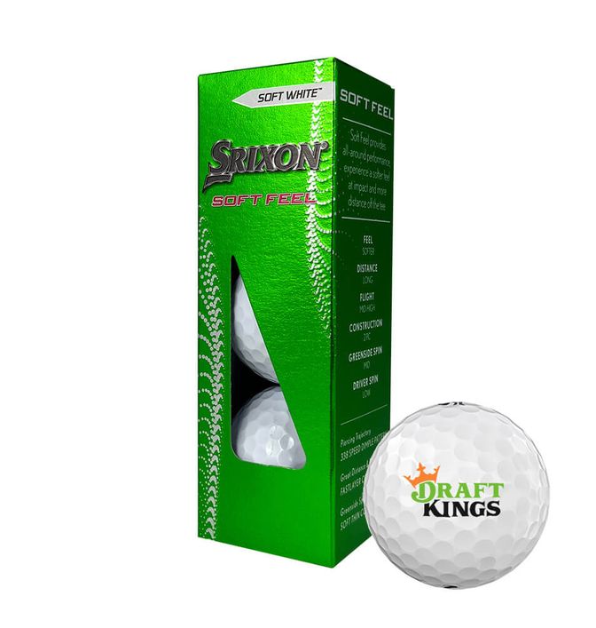 Srixon Soft Feel Golf Ball Sleeve (Set of 3) 