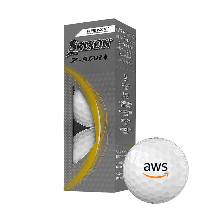 Srixon Z-Star Diamond Golf Ball Sleeve (Set of 3) 