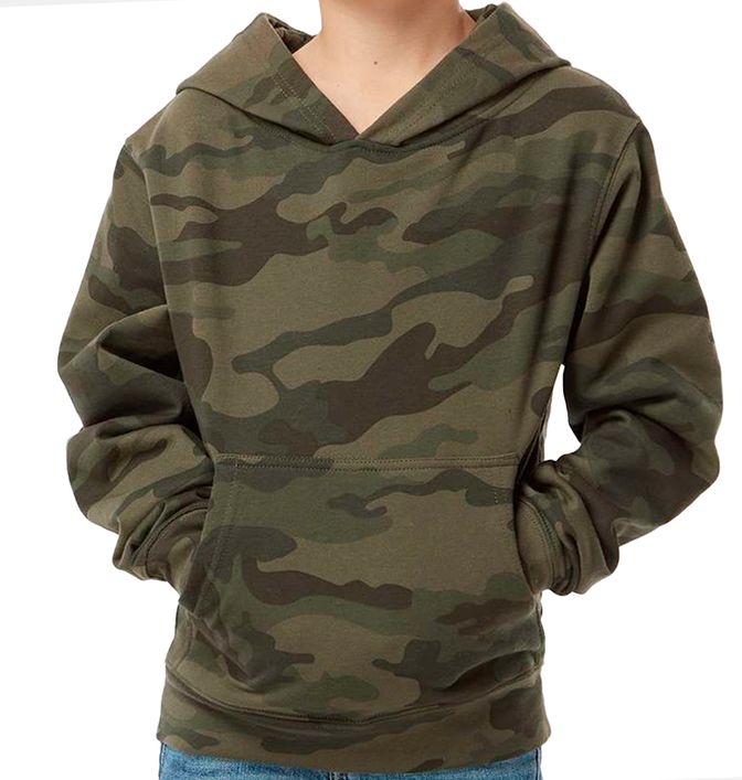 Independent Trading Co. Youth Midweight Hooded Sweatshirt