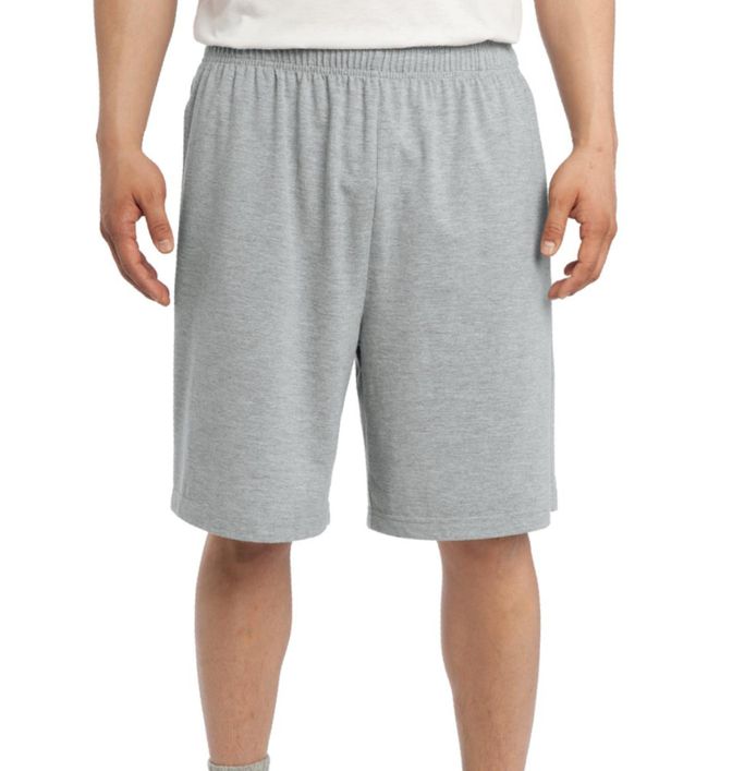 Sport-Tek Jersey Knit Pocket Shorts