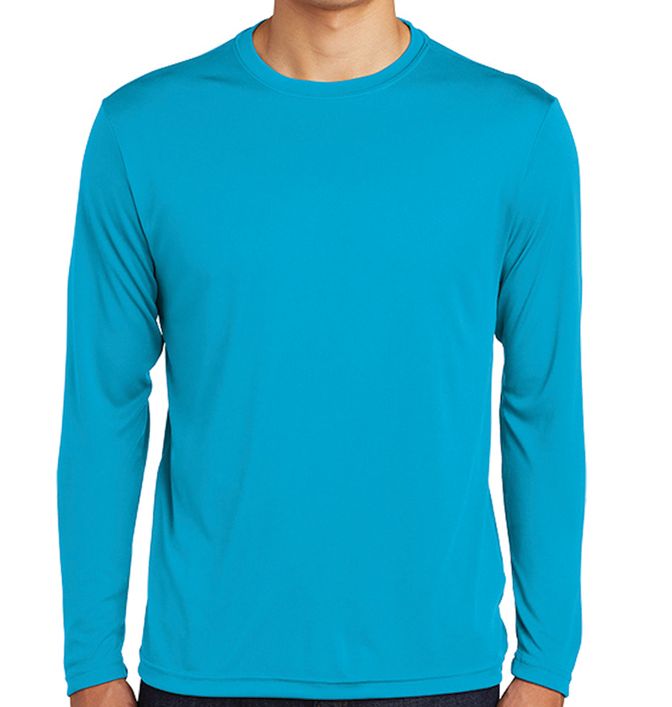Sport-Tek Youth Moisture Wicking Long Sleeve T-Shirt - Dry Fit, YST350LS, XS-XL