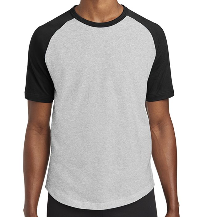 Custom Sport-Tek Short Sleeve Colorblock Raglan T-shirt