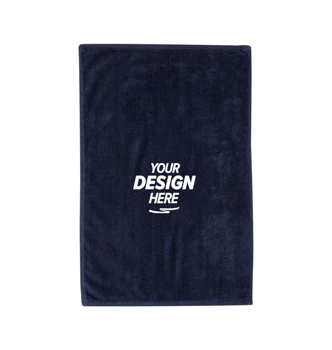 Custom Q-Tees Deluxe Hemmed Hand Towel