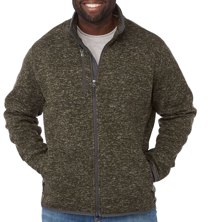 Elevate Tremblant Sweater Knit Full Zip Jacket