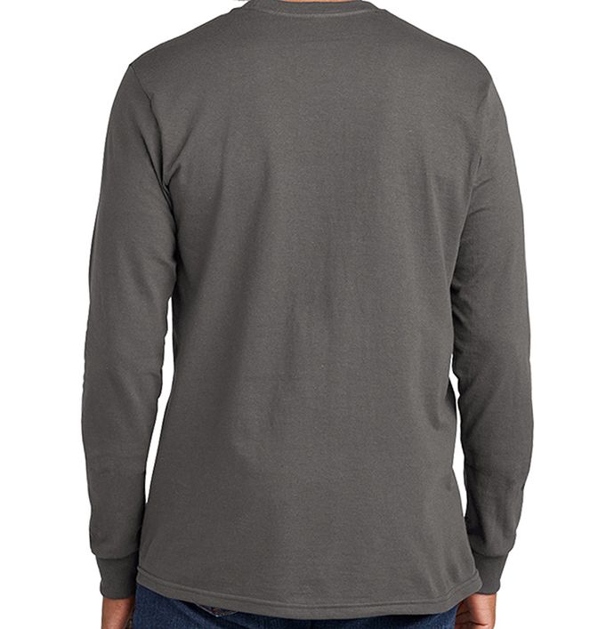 Volunteer Knitwear VL100LS (c12c) - Back view