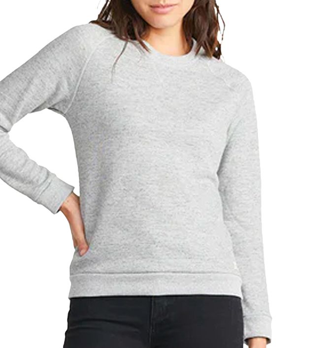 Plus Size Women's Sherpa Sweatshirt by Woman Within in Aquamarine