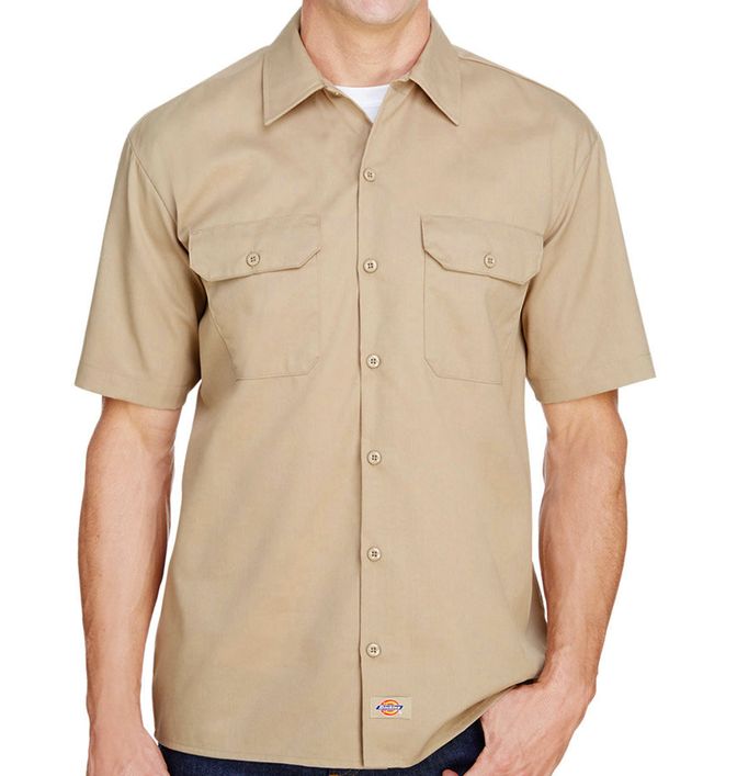 Dickies FLEX Short-Sleeve Twill Work Shirt