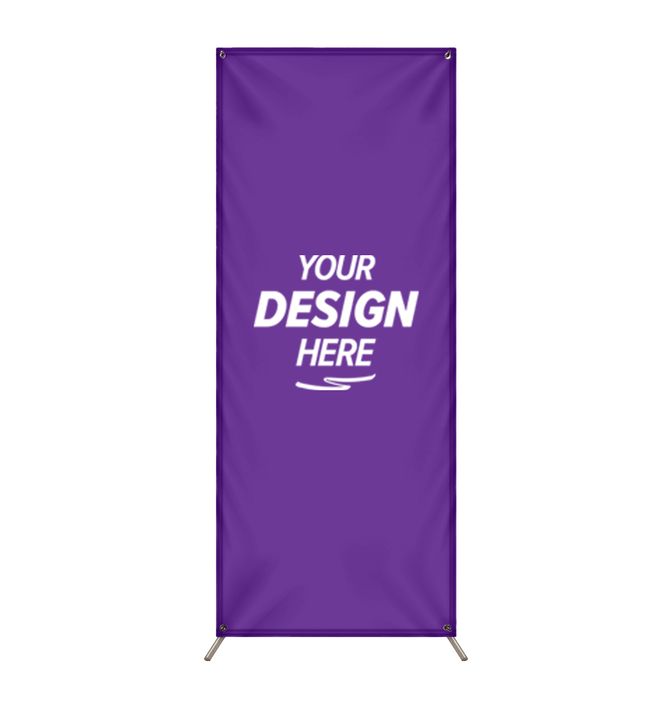 30.5" x 74" X-Banner Kit