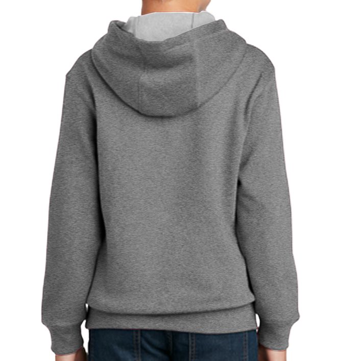 Sport-Tek Kids Pullover Hooded Sweatshirt - bk