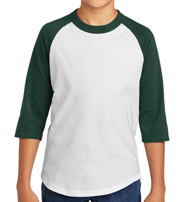 Sport-Tek Youth Colorblock Raglan T-shirt